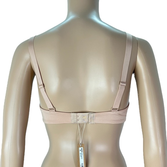 New Skims No Show Unlined Sheer Underwire Demi Bra - Picture 5 of 10